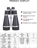 30X80 BAK4 Waterproof Astronomy Binoculars with Carrying Case S30568