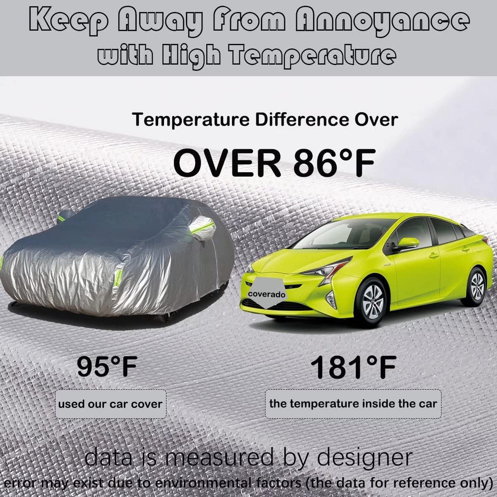 Waterproof 6 Layers Outdoor Full Exterior Car Cover M842