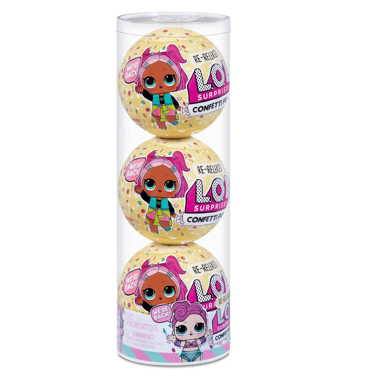 3- Pack Confetti- Waves N23108