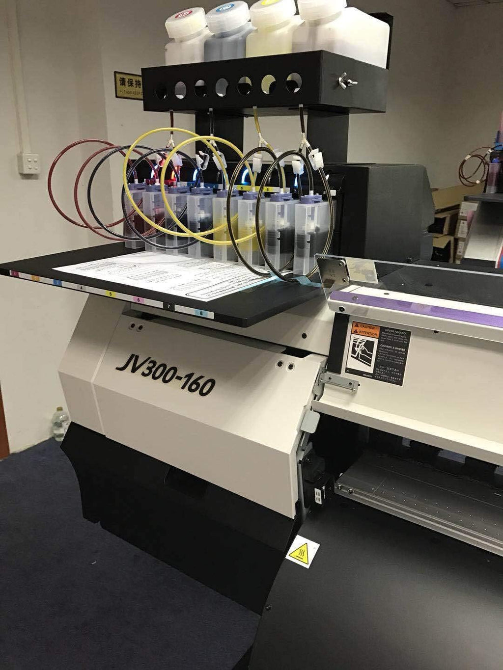 4 Bottles 8 Cartridges Inkjet Printer Ink System V90047