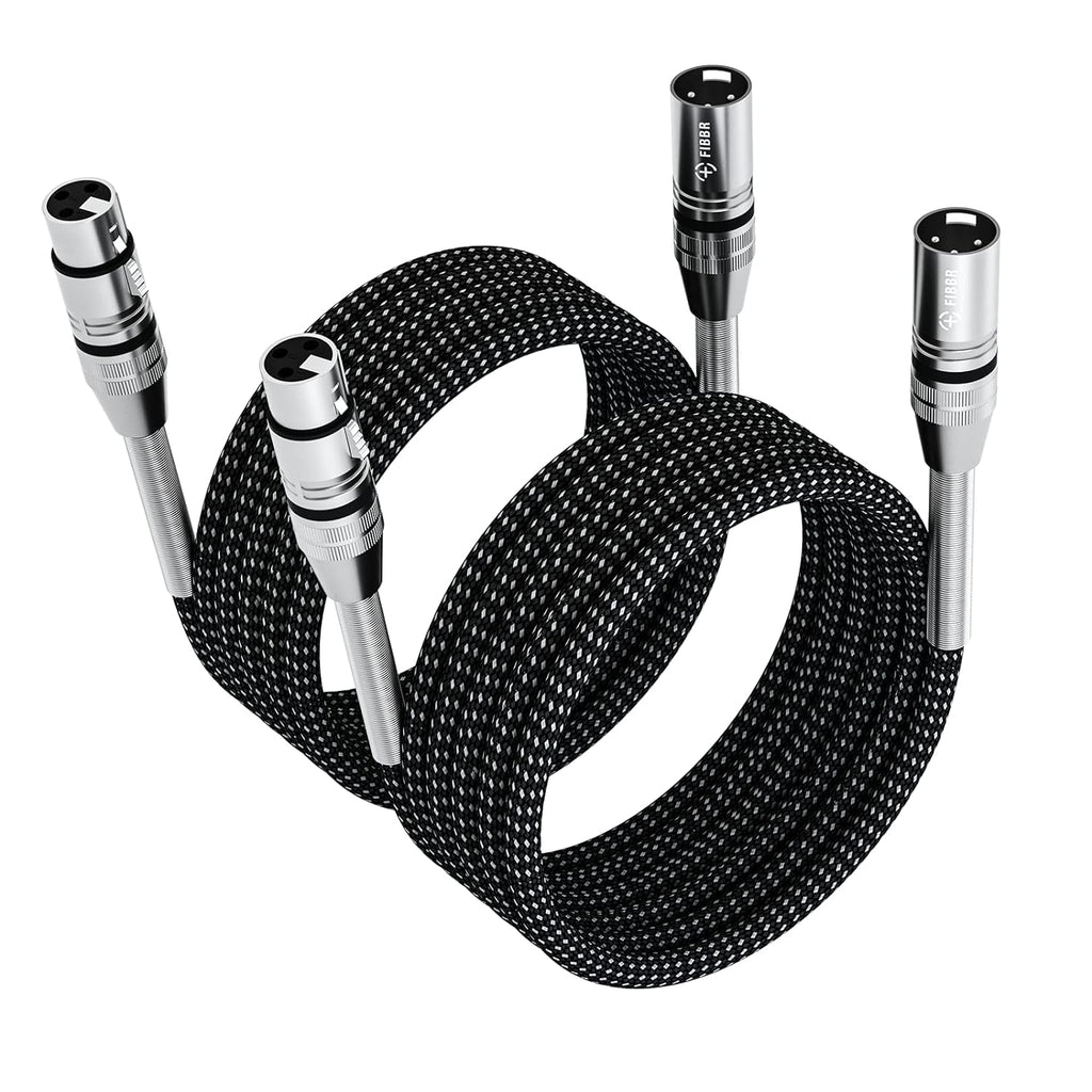 100ft Nylon Braided XLR Male to Female Microphone Cable Z5497
