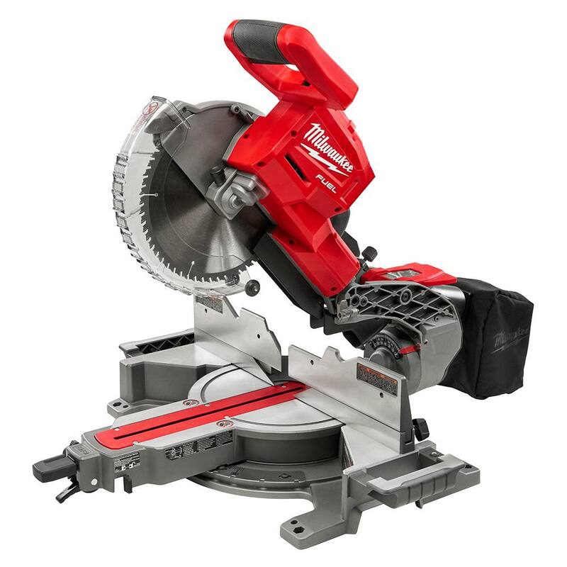 18V Lithium-Ion Brushless Cordless Dual Bevel Sliding Compound Miter Saw X822