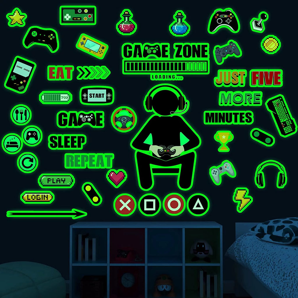 Glow in The Dark Wall Decals O750