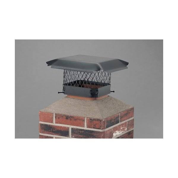 5 inch x 9 Stainless Steel Single Flue Chimney Cover J2554