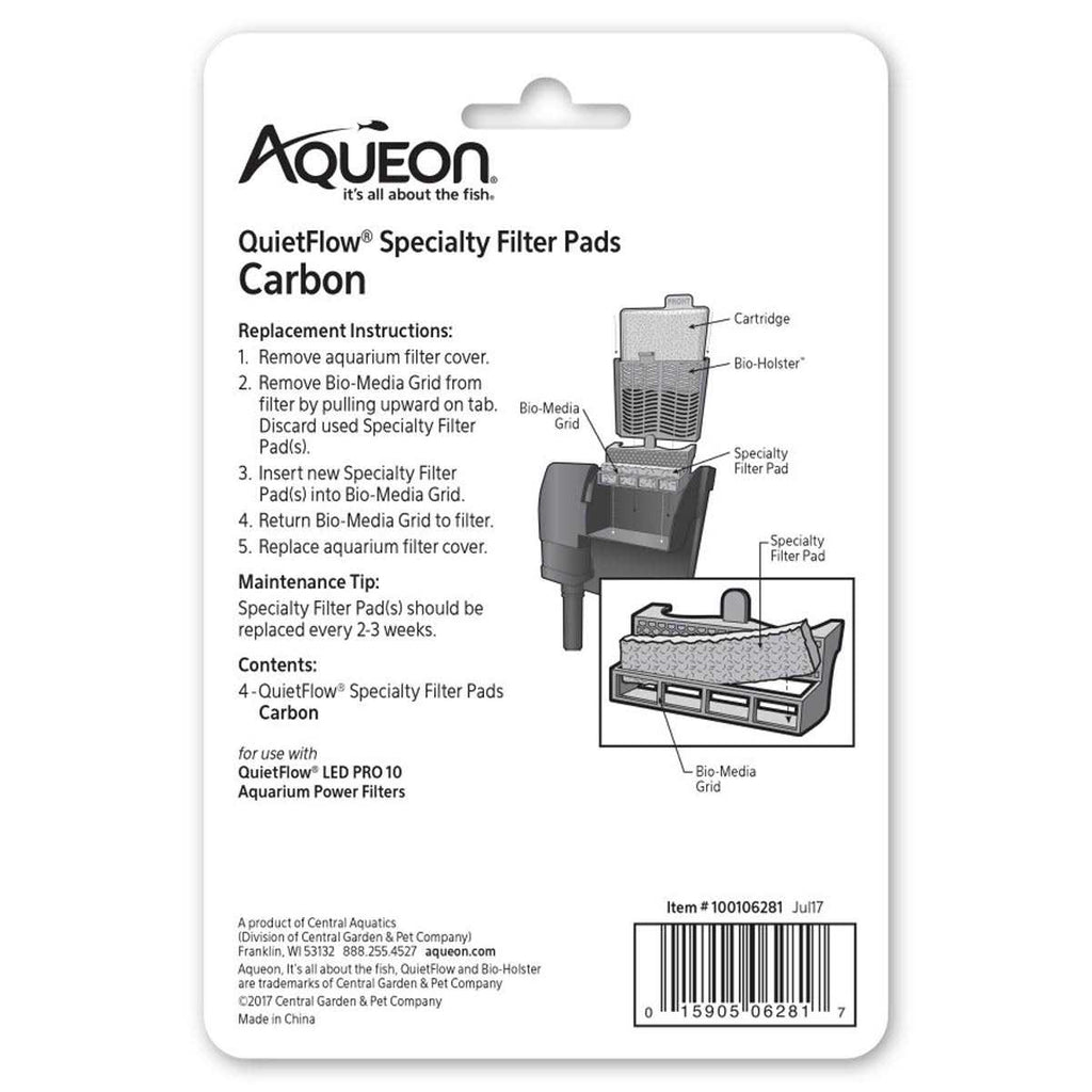 Carbon 10 Filter Pads S90471