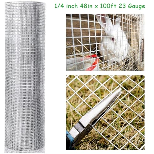1/2 inch 60in x 100ft 19 gauge Hot Dip Galvanized Welded Wire Mesh F474123