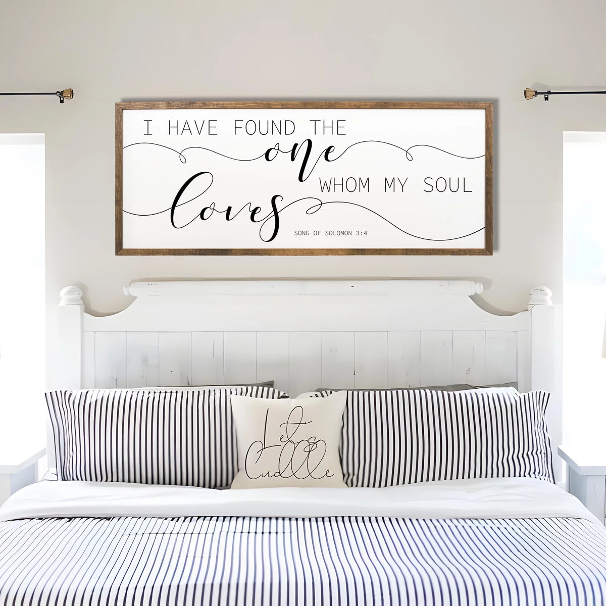 Wooden Sign 20x48 inches L4178