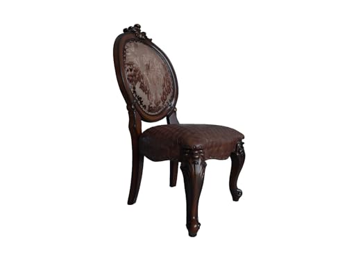 9pc Formal Dining Table Set with 6 Side Chairs and 2 Arm Chairs Z128