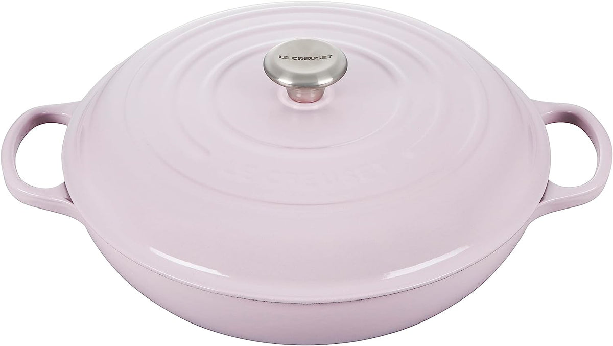 5 qt. Enameled Cast Iron Braiser Q746