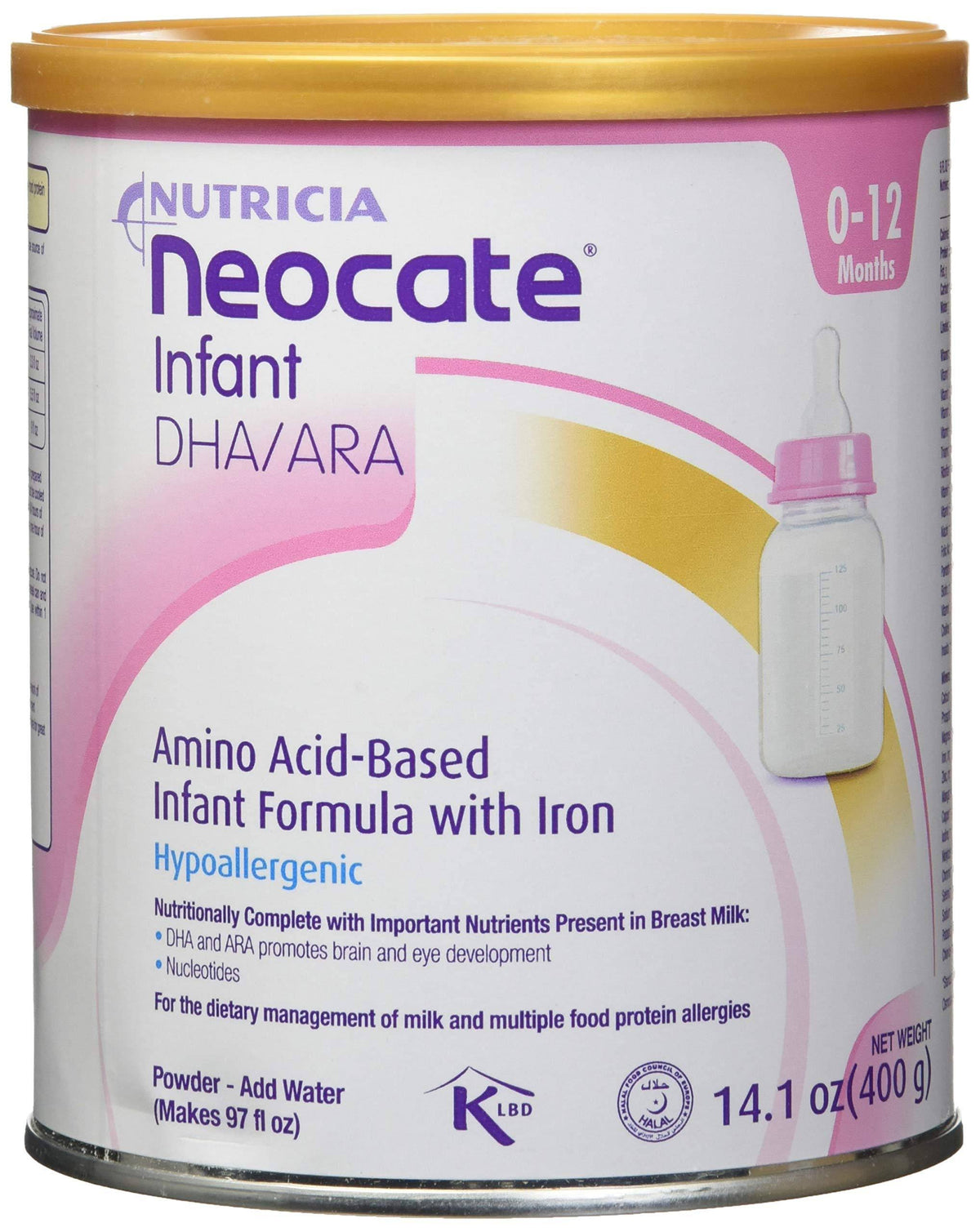 14.1 oz / 400 G Case of 4 Cans Infant Formula S159