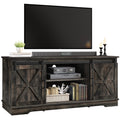 Farmhouse TV Stand with Barn Doors M78048