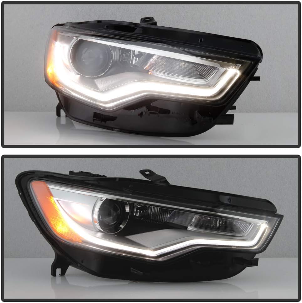 Passenger Side LED DRL Projector Headlight Assembly U115