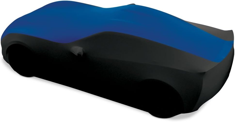 Red/Black Stretch Satin Indoor Car Cover S1148
