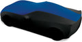 Red/Black Stretch Satin Indoor Car Cover S1148
