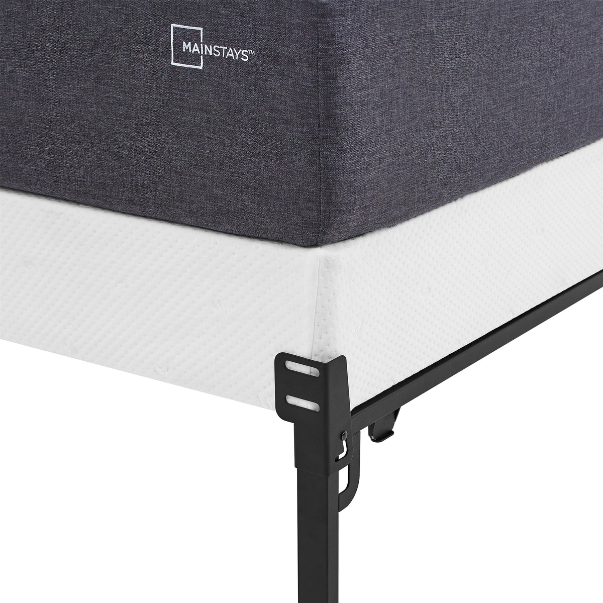 Adjustable Metal Platform Bed Frame, Black T361