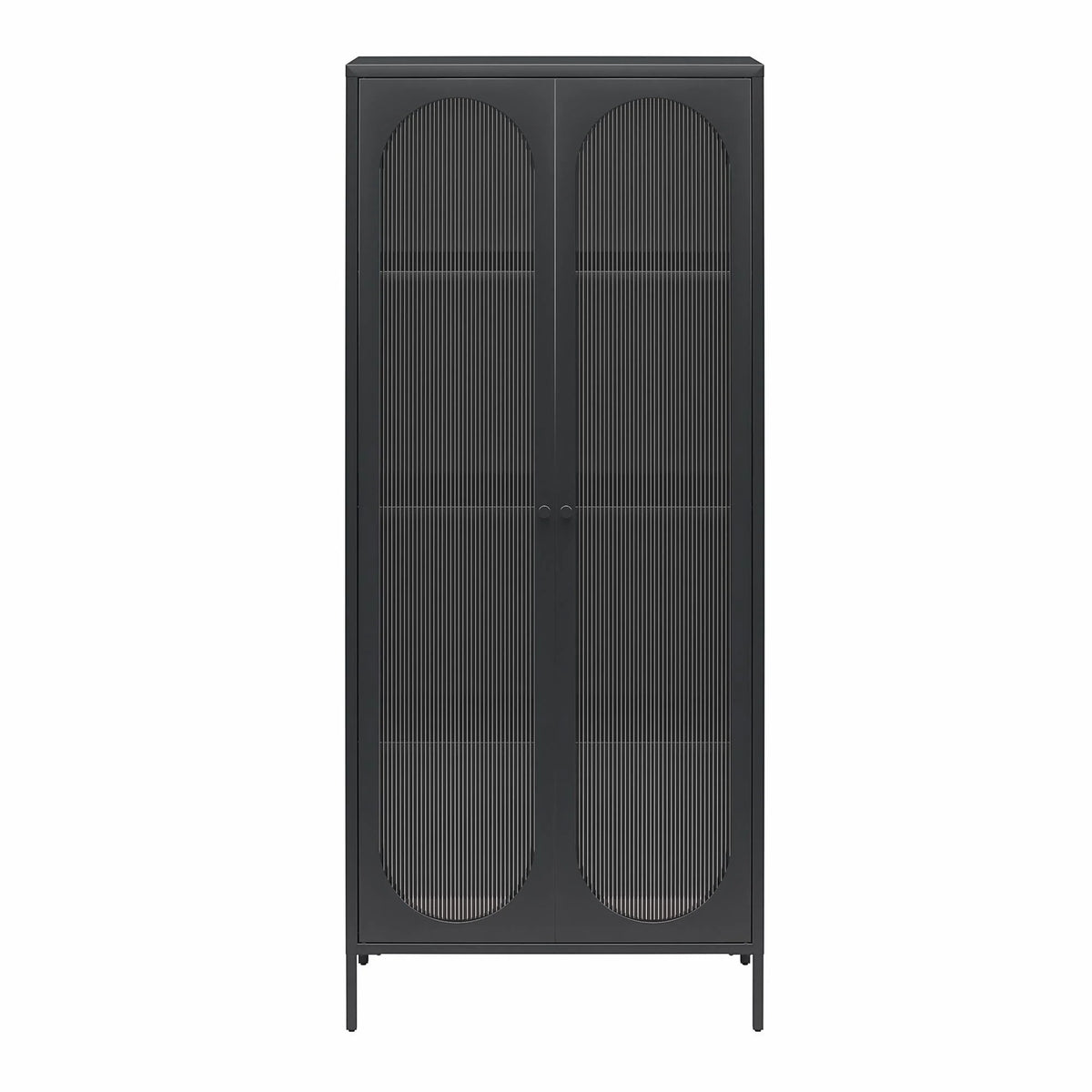 2-Door Accent Cabinet with Fluted Glass L269699