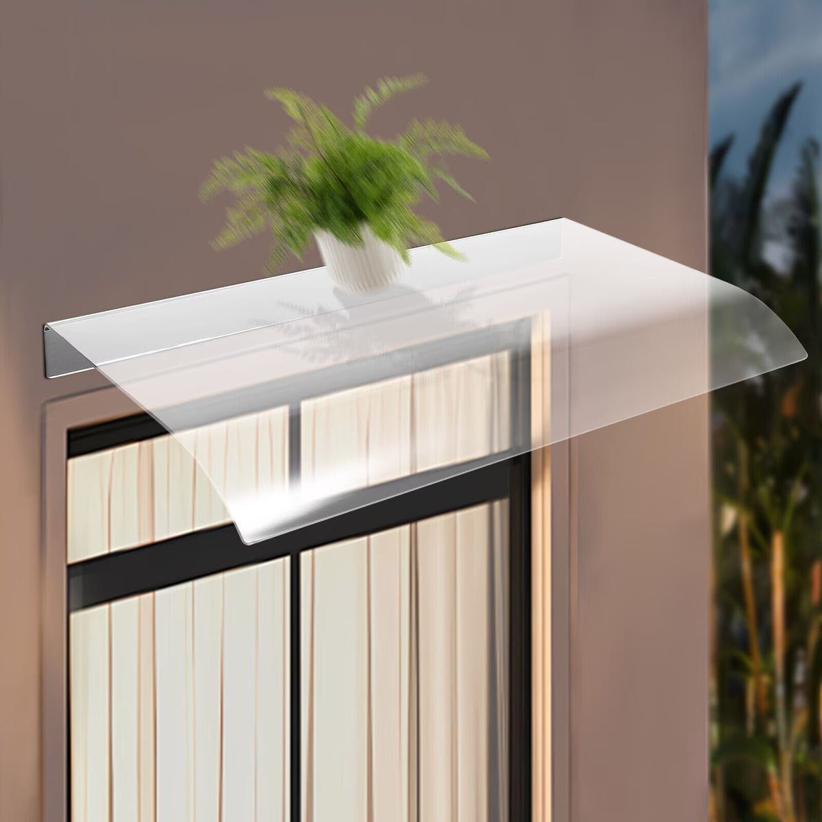 Clear Rain Shelter Window Awning Door Canopy S416