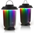 2 Pack Bluetooth 5.0 Wireless Party Speakers with LED Lights A6714
