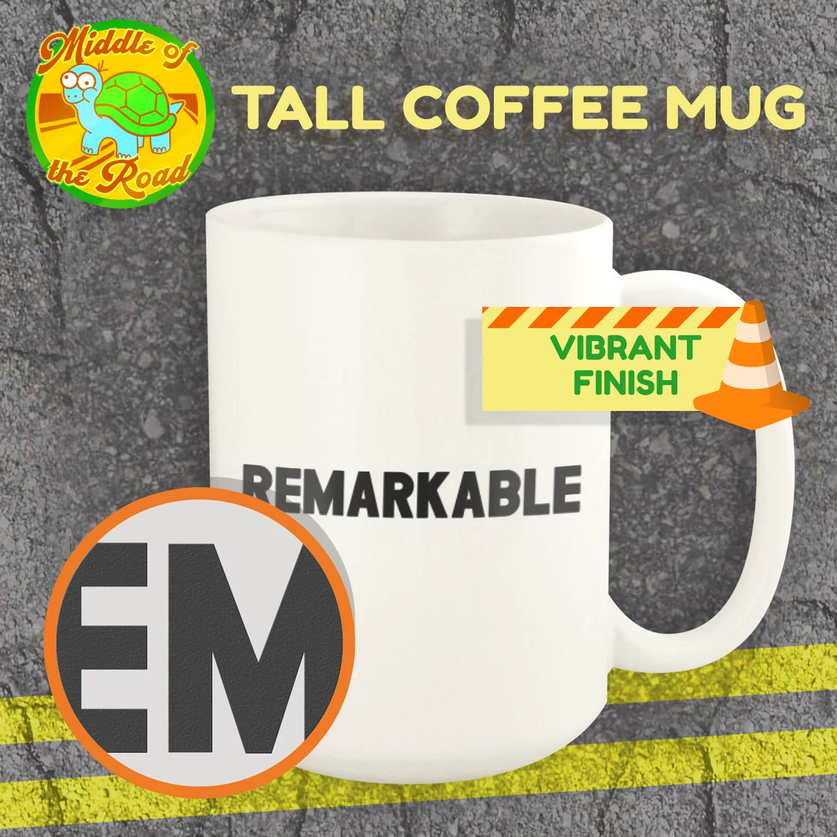 Ceramic 15oz White Mug S54234