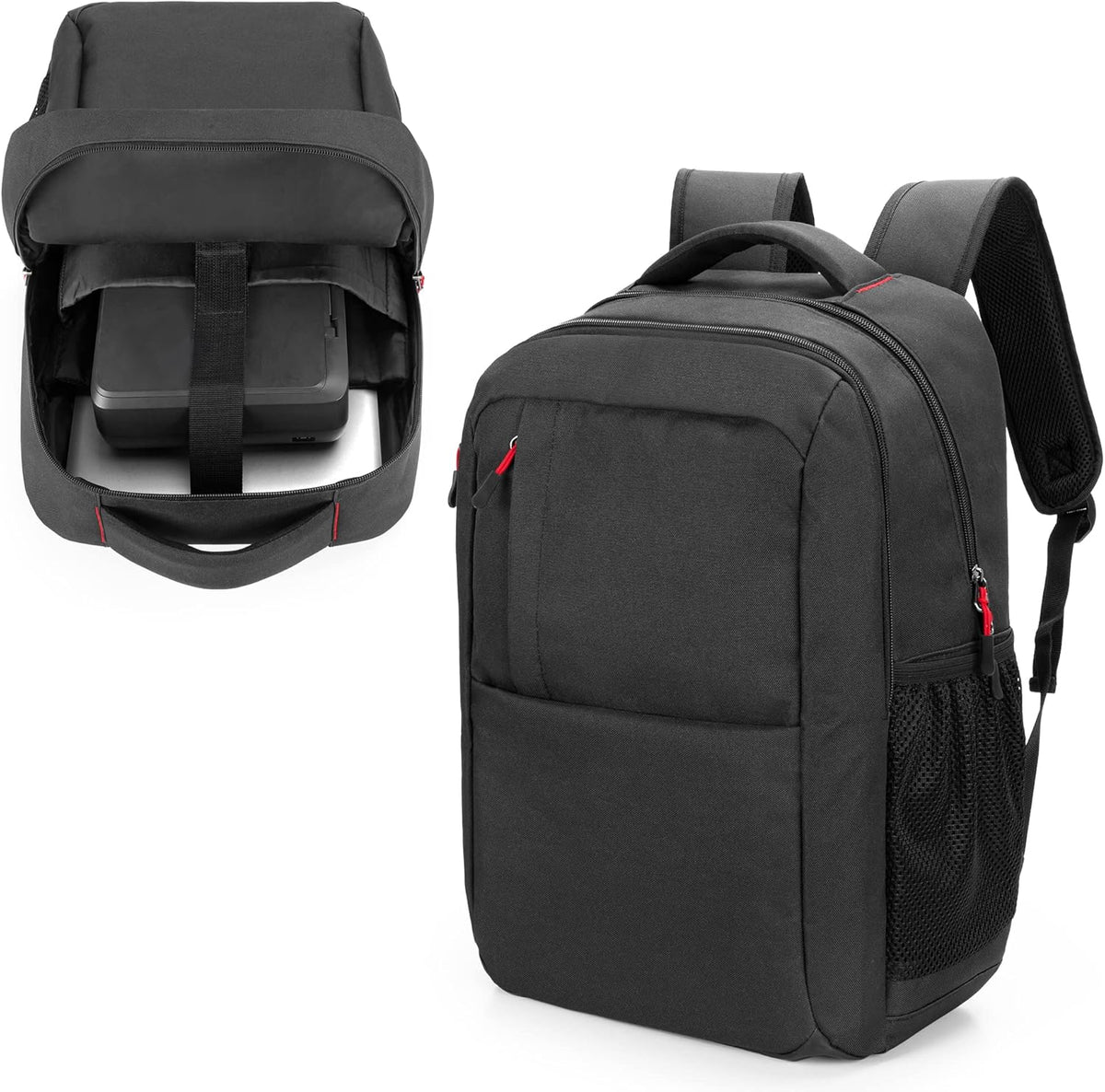Portable Printer Carrying Case with Laptop Layer W3972