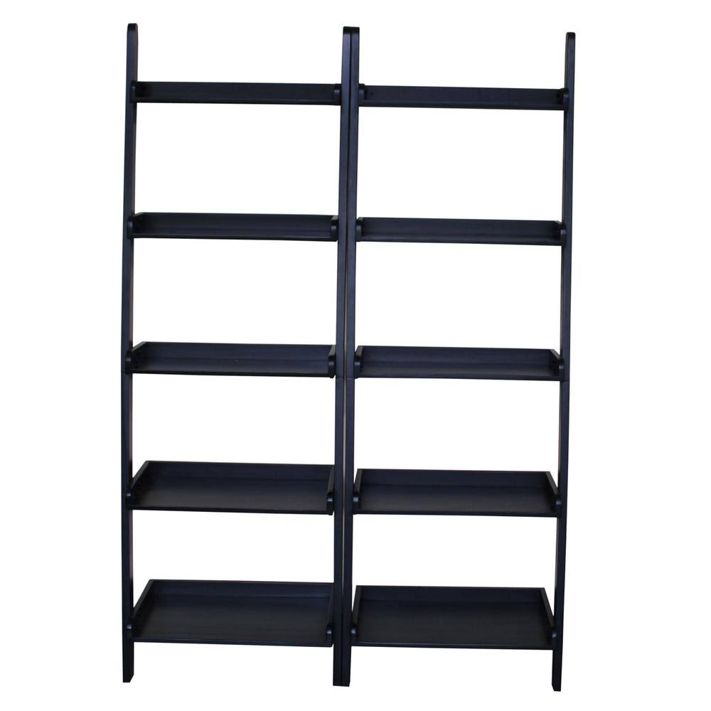 Lean 5-Shelf Unit, Black Q4369