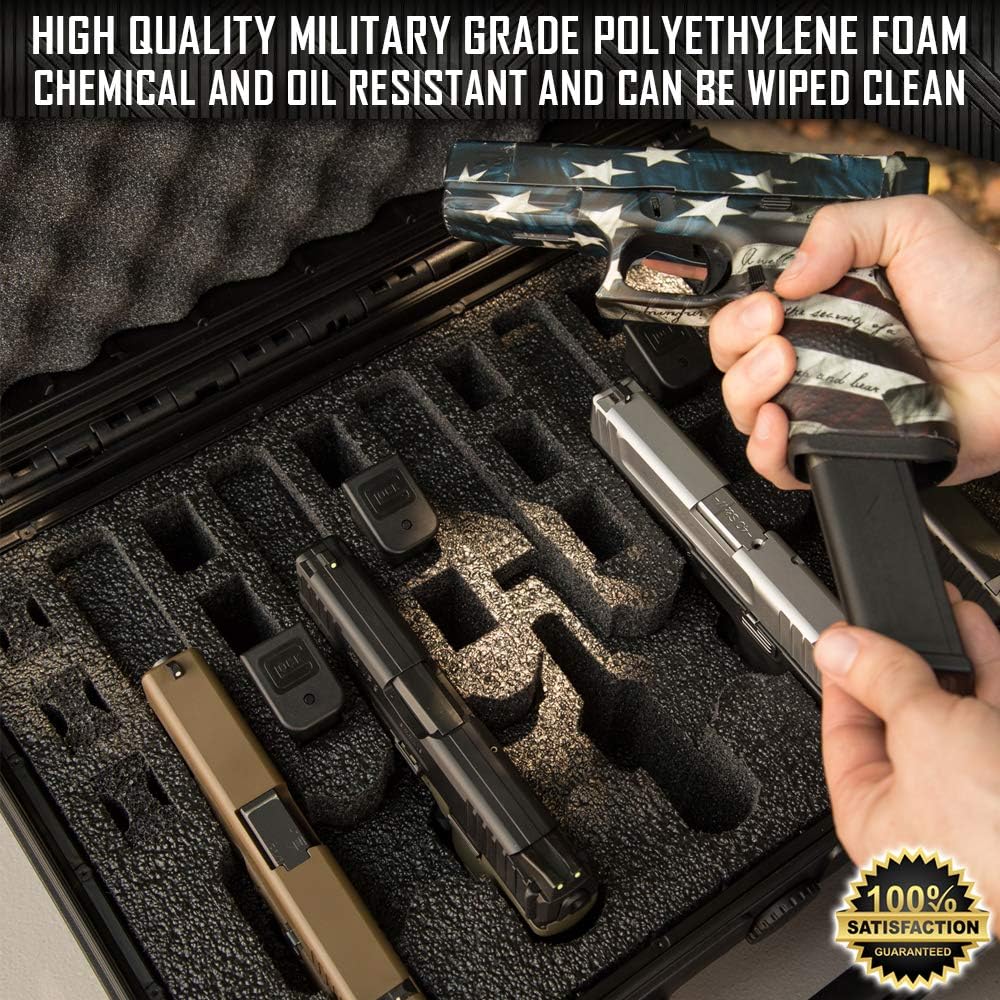 Pre-Cut Military Grade Polyethylene Foam Insert for Case - 2 Piece Set Q875127