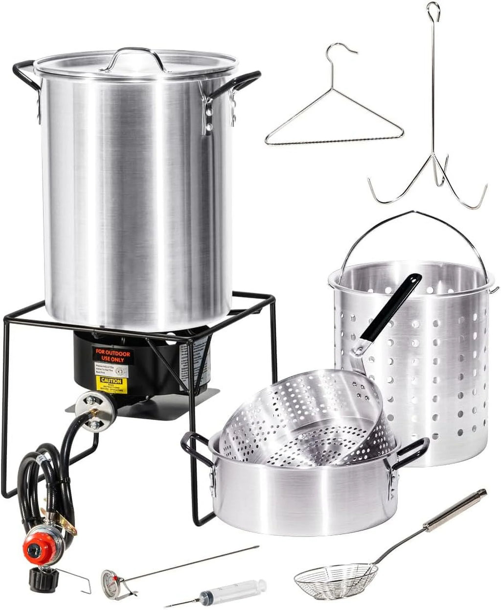 30 QT Propane Fryer Boiler Steamer Set K68815