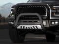 Matte Black Bull Bar with Aluminum Skid Plate I4048