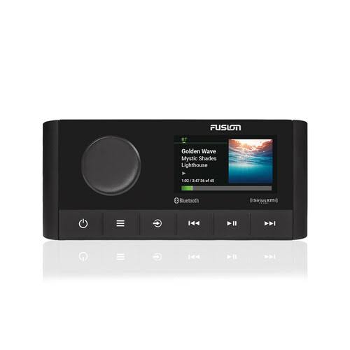 Marine AM/FM/BT Stereo with 2 Pair 6.5" Shallow Mount RGB Speakers Q608519