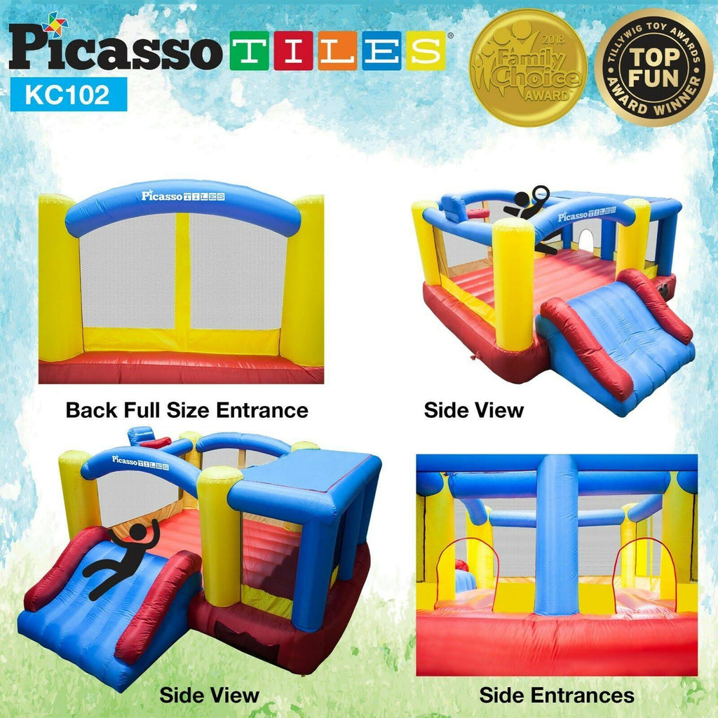 Inflatable Bouncer Jumping House with Slide E1369