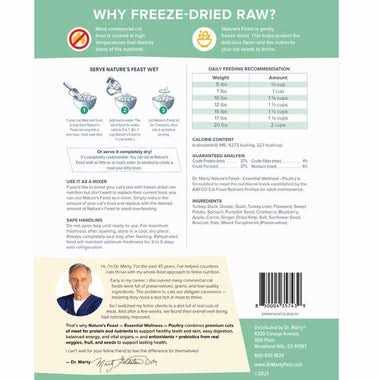 Freeze Dried Raw Cat Food B8789