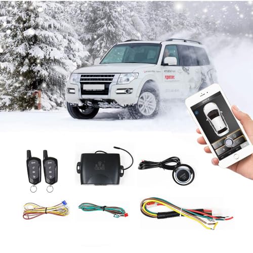 Passive Keyless Entry Push Button Car Alarm System Remote Key K567943