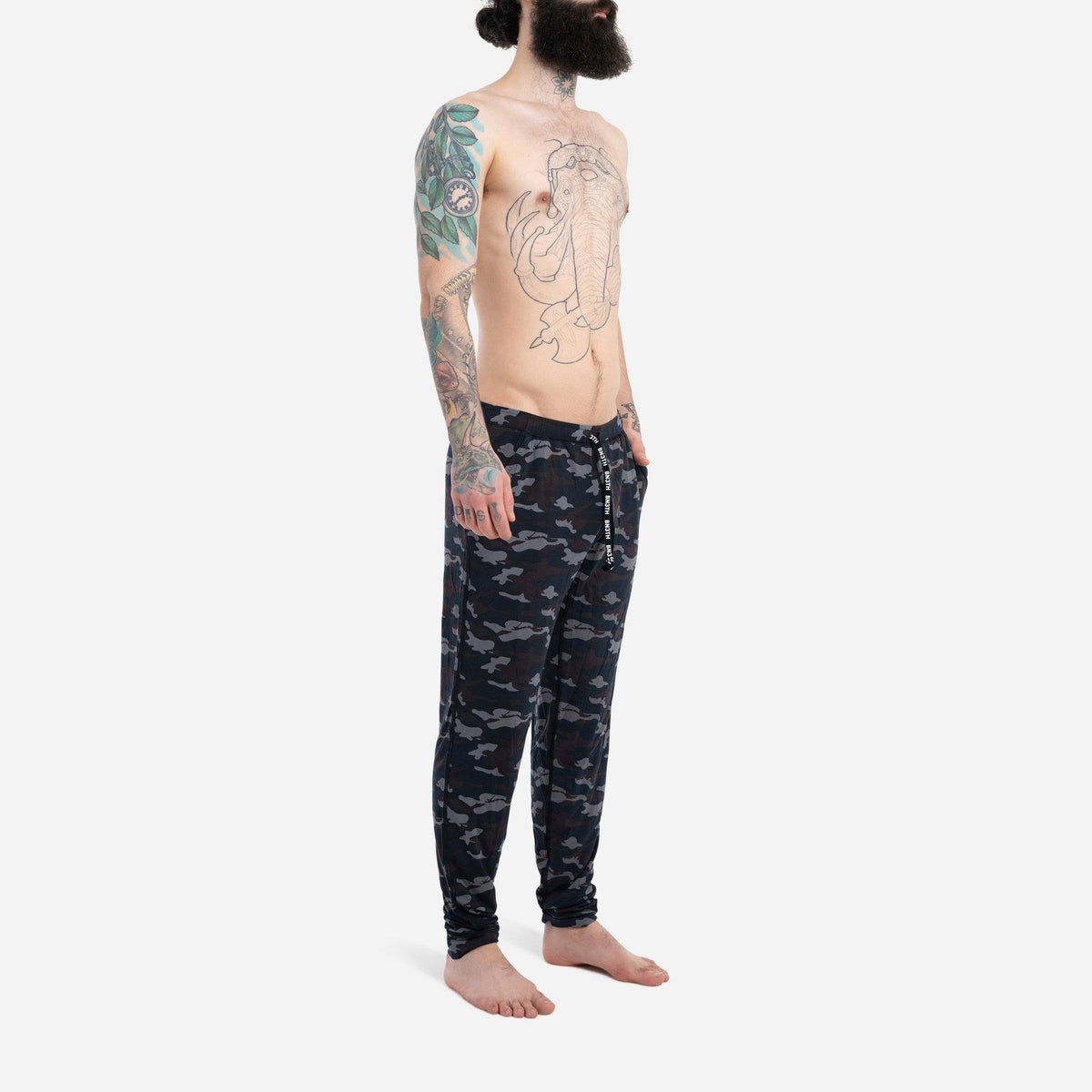 Covert Camo Long Pajamas Q9821