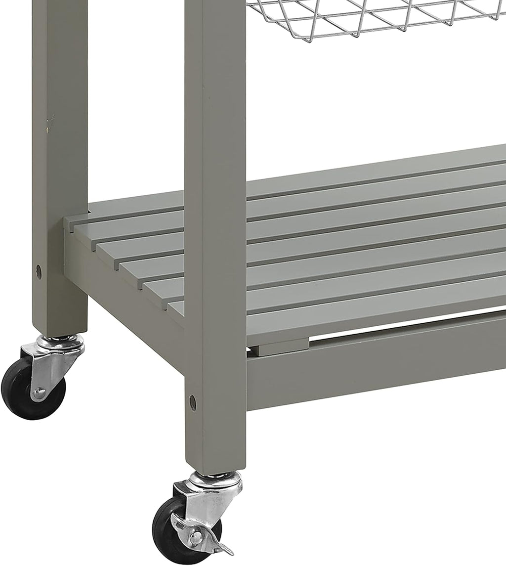 Gray Kitchen Cart Z58125