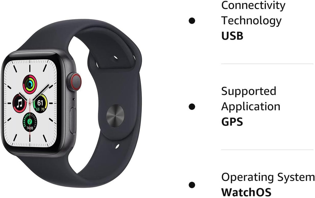 44mm Space Gray Aluminum Case with Midnight Sport Band Watch L759060