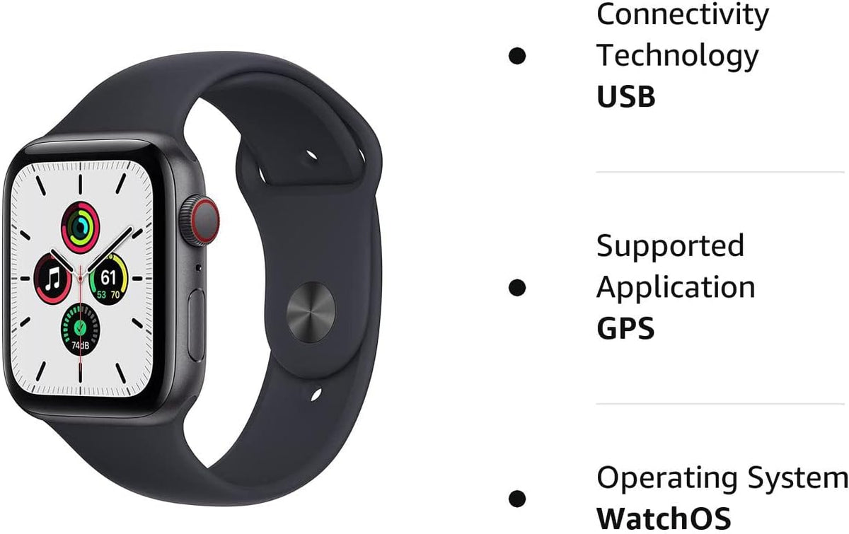 44mm Space Gray Aluminum Case with Midnight Sport Band Watch L759060