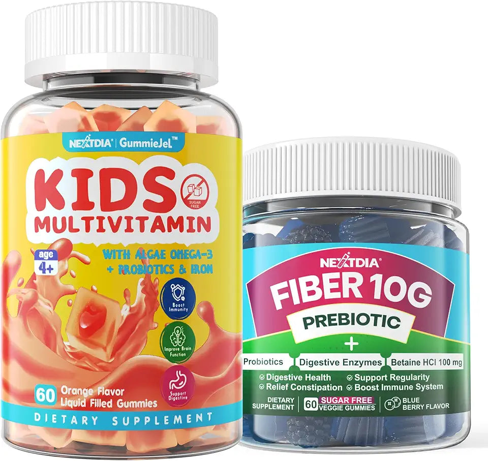 Kids Multivitamin Gummies + Fiber Gummies K623972
