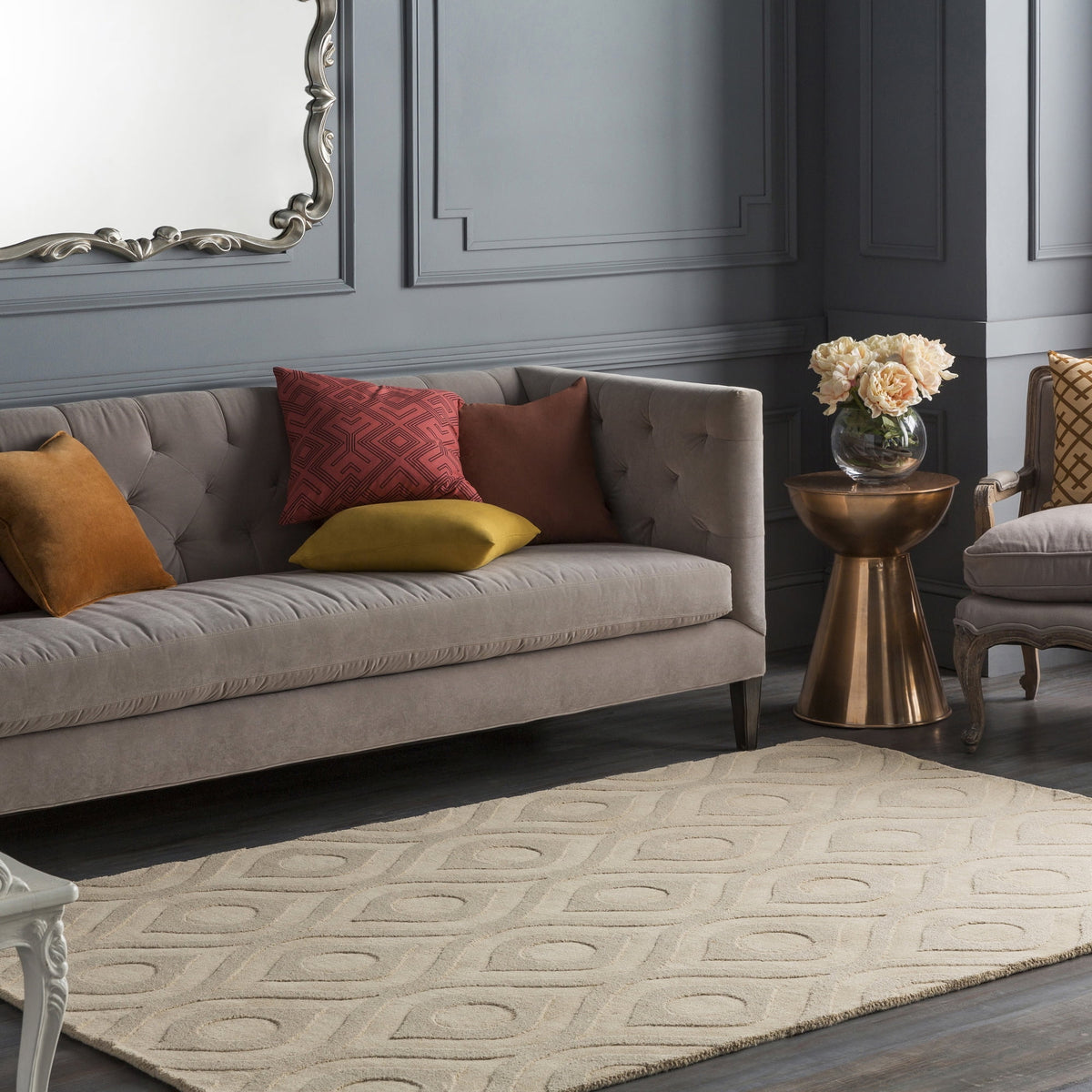 5' x 7'6" Rectangular Area Rug P4029