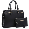 Women Satchel Handbags Shoulder Purses Totes Top Handle Bags With Matching Wallet W42787