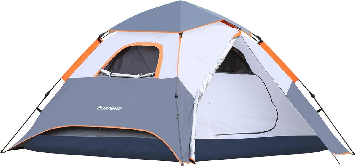 2/4/6/8/10 Person Pop Up Dome Tent with Carry Bag L65547