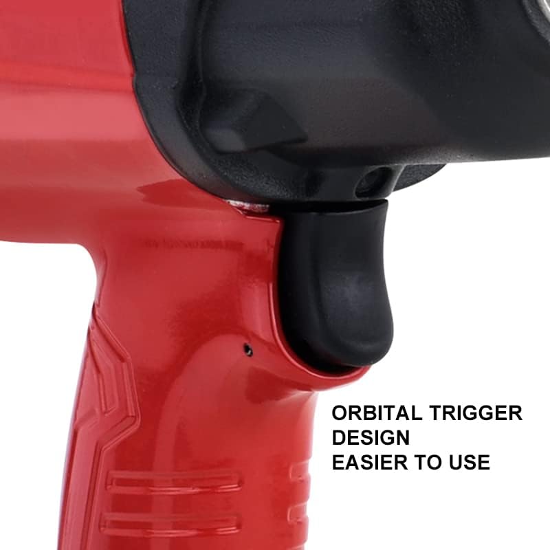 1/2-Inch Aluminum Air Impact Wrench Twin Hammer 1000FT-LB Pack of 2 V40061