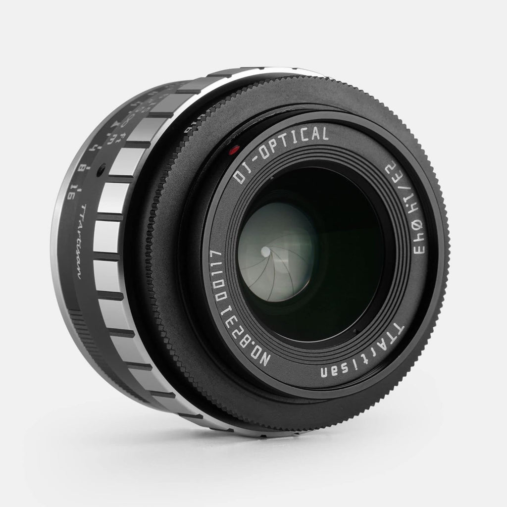 23mm F1.4 APS-C Manual Focus Prime Lens MFT M4/3 Mount Black Silver O4148