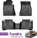 Black TPE All Weather Car Floor Liners L433