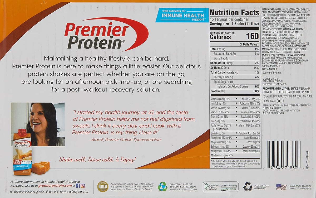 11 Fl Oz High Protein Shake (Pack of 15) Z102