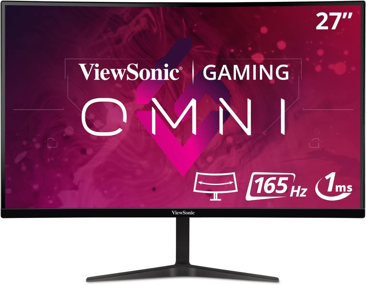 27 Inch Curved 1080p 165Hz Gaming Monitor W7564