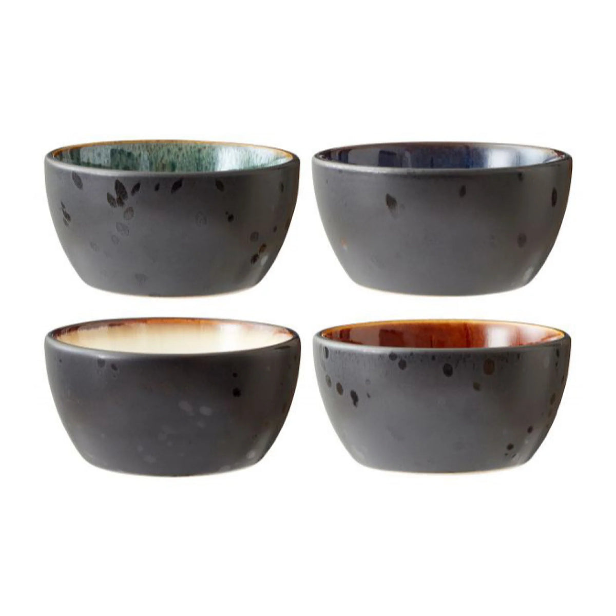 Stoneware Bowl 10cm 4 Pcs K36318
