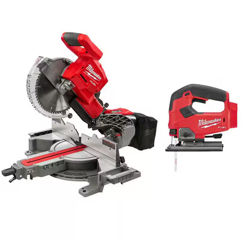 18V Lithium-Ion Brushless Cordless Dual Bevel Sliding Compound Miter Saw X822