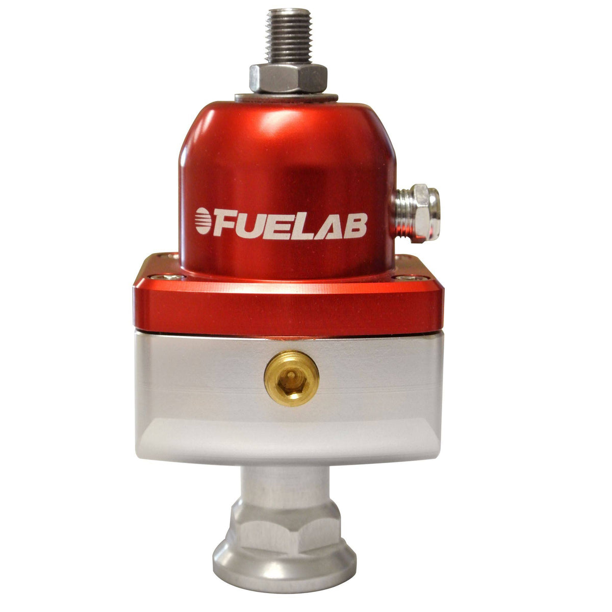 Adjustable Mini FPR Blocking 4-12 PSI -6AN in -6AN Out Red W79906