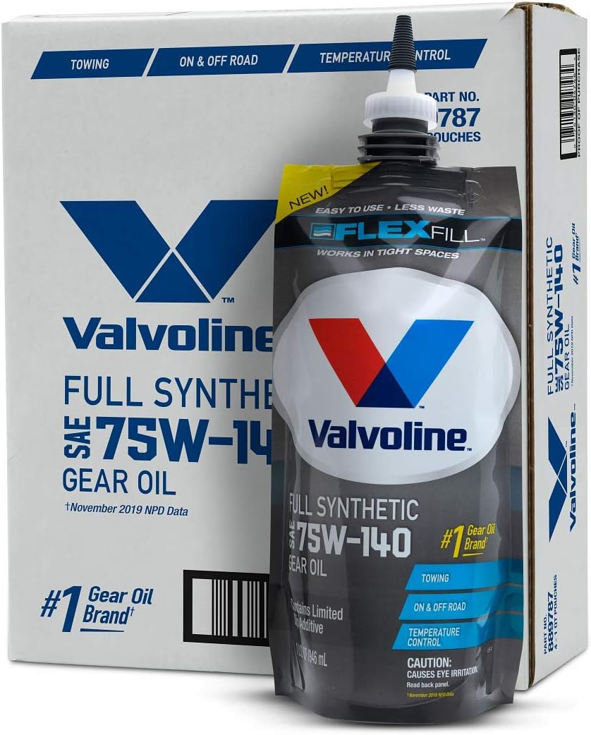 Full Synthetic Gear Oil 75W-140, Case of 12 U65148