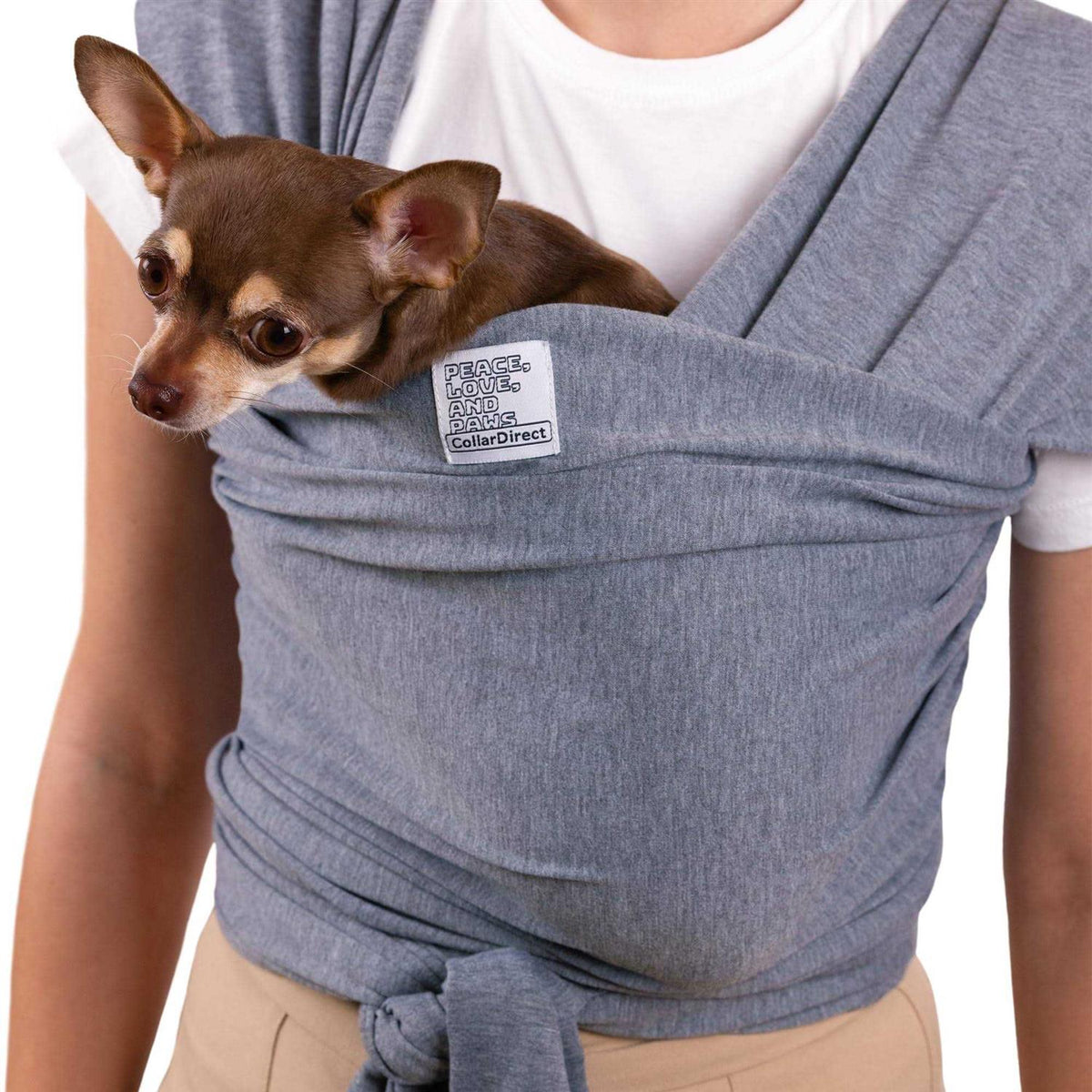 Dog Sling Carrier for Small Dogs I96365